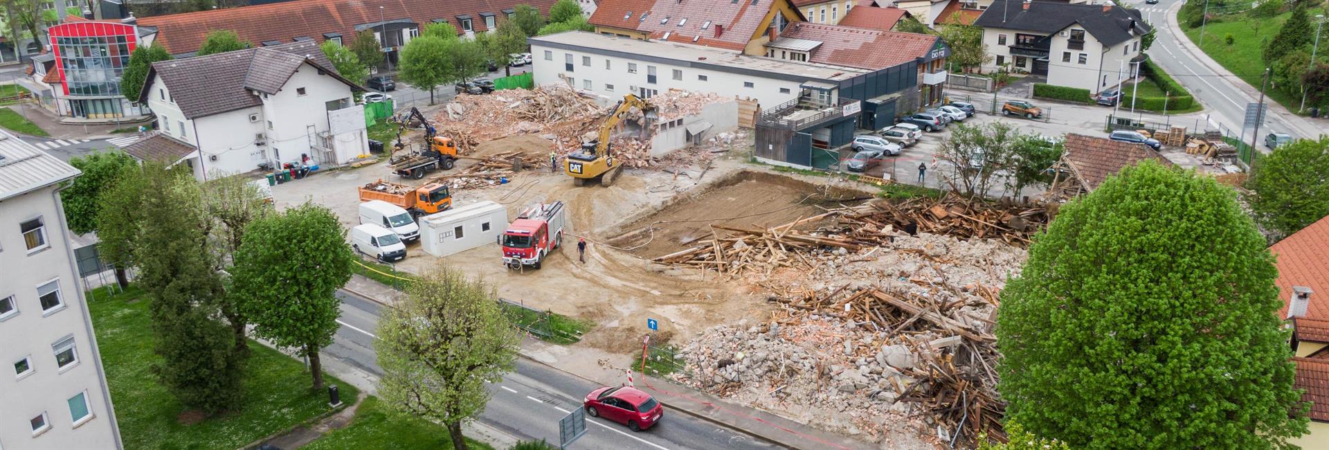 Polaganje temeljnega kamna za dom starejših občanov v Višnji Gori