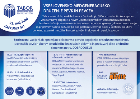 Vabilo Tabor 2026