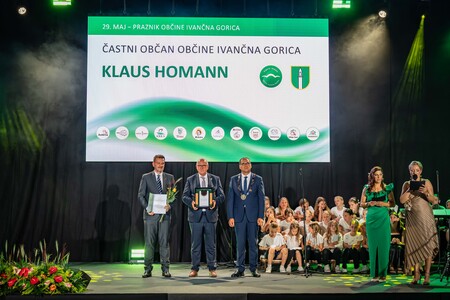 Novi Častni občan Klaus Homann