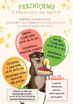 S pravljico po občini