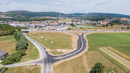 Prenovljen avtocestni priključek Ivančna Gorica