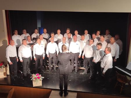 Za nami je prvi od treh koncertov 30-članskega združenega moškega pevskega zbora