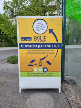 Zbiralnik za odpadno olje