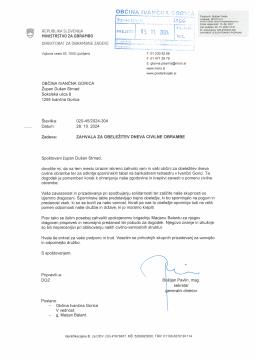 Zahvala Boštjana Pavlina